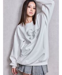 GYDA | 【WEB限定カラーあり】GY bijouスウェットプルオーバー(スウェット)