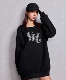 GYDA | 【WEB限定カラーあり】GY bijouスウェットプルオーバー(スウェット)