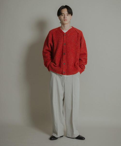 SENSE OF PLACE by URBAN RESEARCH(センスオブプレイスバイアーバンリサーチ)の「ピンタックワイドスラックス(その他パンツ・メンズ・チャコールグレー/ライトベージュ・MEDIUM/LARGE)」の16枚目の写真