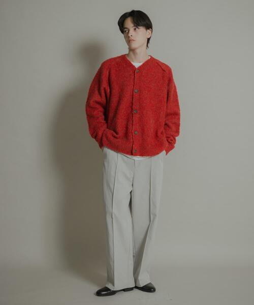 SENSE OF PLACE by URBAN RESEARCH(センスオブプレイスバイアーバンリサーチ)の「ピンタックワイドスラックス(その他パンツ・メンズ・チャコールグレー/ライトベージュ・MEDIUM/LARGE)」の17枚目の写真