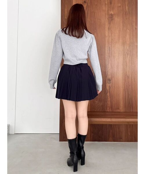 dazzlin(ダズリン)の「【POLO BCSコラボ】ベルトツキハイウエストプリーツミニスカート(スカート・レディース・グレー/ネイビー/ベージュ・SMALL/MEDIUM)」の22枚目の写真