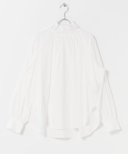 アイレットレース衿ブラウス（シャツ/ブラウス）｜URBAN RESEARCH