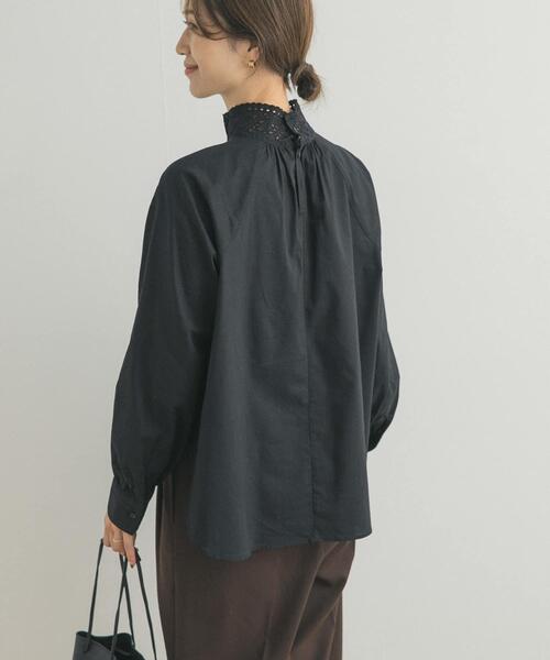 アイレットレース衿ブラウス（シャツ/ブラウス）｜URBAN RESEARCH