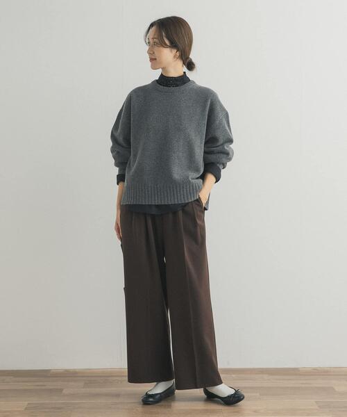 URBAN RESEARCH DOORS（アーバンリサーチドアーズ）の「アイレットレース衿ブラウス（シャツ/ブラウス・レディース・ブラック/オフホワイト・FREE）」の17枚目の写真