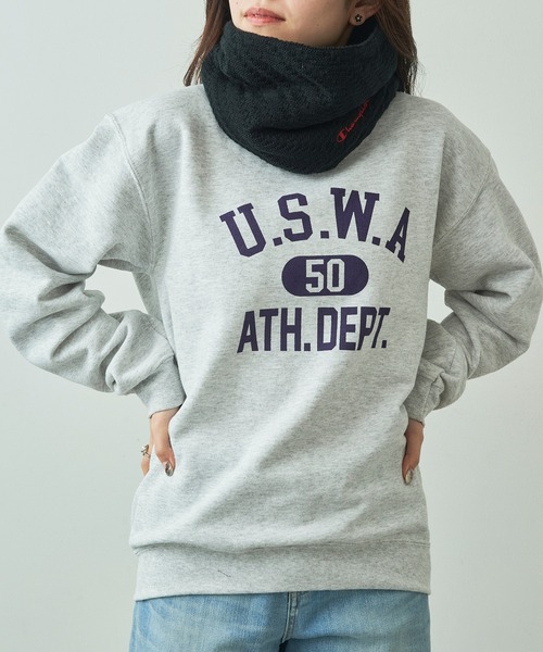 Champion(チャンピオン)の「【Champion】788-0081 ニットネックウォーマー(ネックウォーマー/スヌード・メンズ・グレー/カーキ/ブラック・FREE)」の9枚目の写真