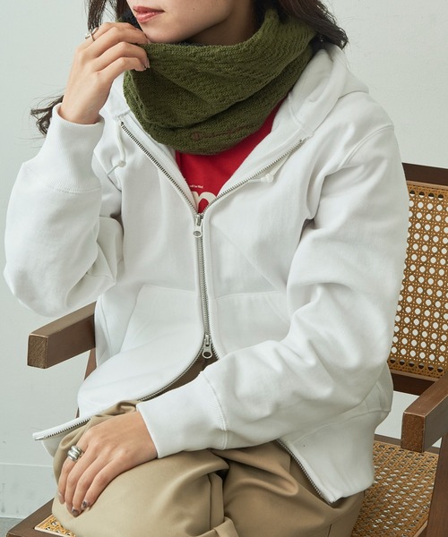 Champion(チャンピオン)の「【Champion】788-0081 ニットネックウォーマー(ネックウォーマー/スヌード・メンズ・グレー/カーキ/ブラック・FREE)」の19枚目の写真