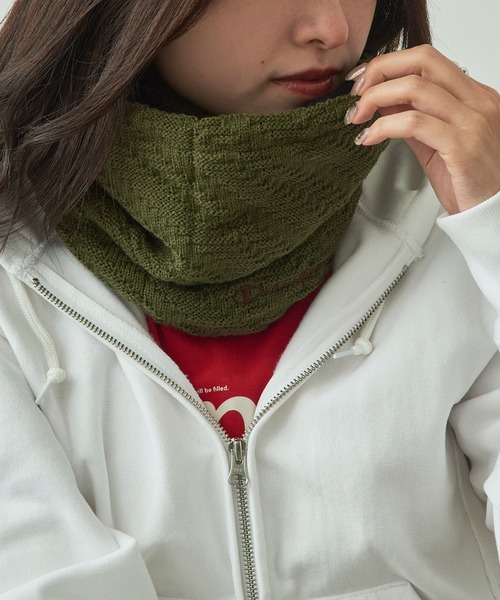 Champion(チャンピオン)の「【Champion】788-0081 ニットネックウォーマー(ネックウォーマー/スヌード・メンズ・グレー/カーキ/ブラック・FREE)」の17枚目の写真