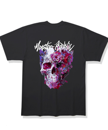 メイビスカル ラベンダーパープルTシャツ ブラック
