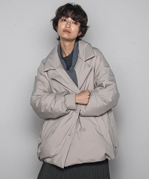 セール】エアリーピュアダウンコクーンジャケット（ダウンジャケット