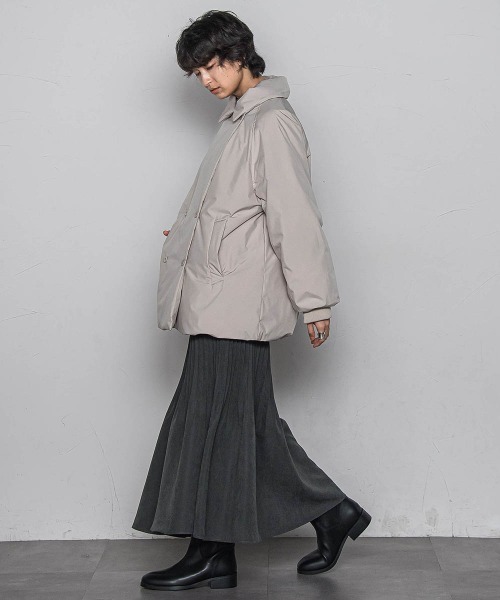 セール】エアリーピュアダウンコクーンジャケット（ダウンジャケット