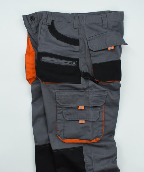VINTAGE（ヴィンテージ）の「【USED】CERVA GROUP テック ワークパンツ（カーゴパンツ・メンズ・グレー・LARGE）」の2枚目の写真