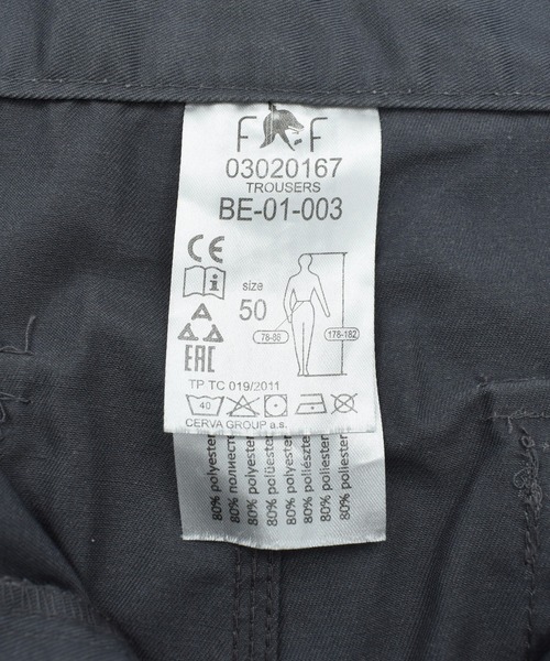 VINTAGE（ヴィンテージ）の「【USED】CERVA GROUP テック ワークパンツ（カーゴパンツ・メンズ・グレー・LARGE）」の5枚目の写真