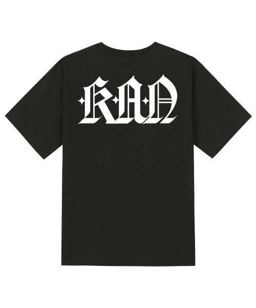 KAN6312(カン6312)の「KTB0099 ダカン 半袖Tシャツ - ブラック(Tシャツ/カットソー・メンズ・その他・LARGE/MEDIUM/SMALL/X-LARGE)」の1枚目の写真