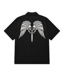KYSB0017 円卓の騎士 半袖シャツ ブラック