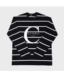 RESPECT（リスペクト）の「pt2 stripe long sleeve (black)（Tシャツ/カットソー）」