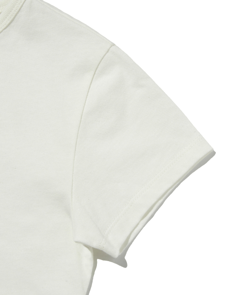 suade（スエード）の「ALBINO SKULL CROP TEE [OFF WHITE]（Tシャツ/カットソー・レディース・その他・FREE）」の5枚目の写真