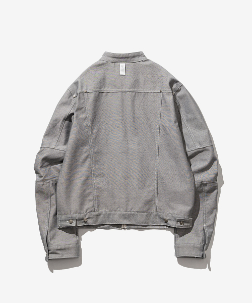 VASTIC(バスティック)の「バイカーデニムジャケット_グレー(デニムジャケット・メンズ・その他・MEDIUM/LARGE)」の2枚目の写真
