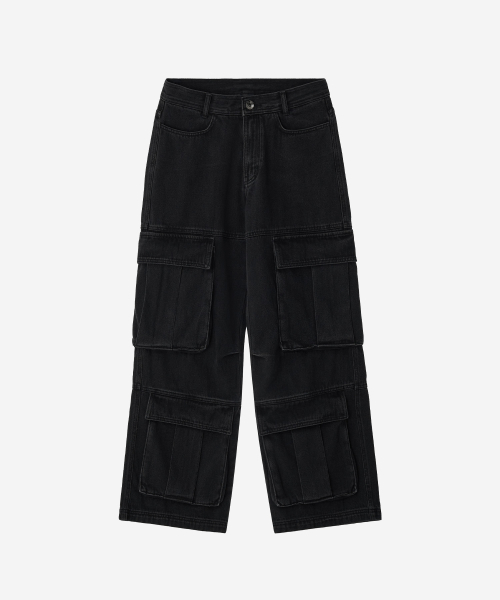 BLR(ビーエルアール)の「Utility Cargo Washed Denim Pants (Version 2)(デニムパンツ・メンズ・その他・SMALL/MEDIUM)」の1枚目の写真