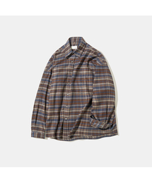 Autumn Shadow Navy Check Shirt S183
