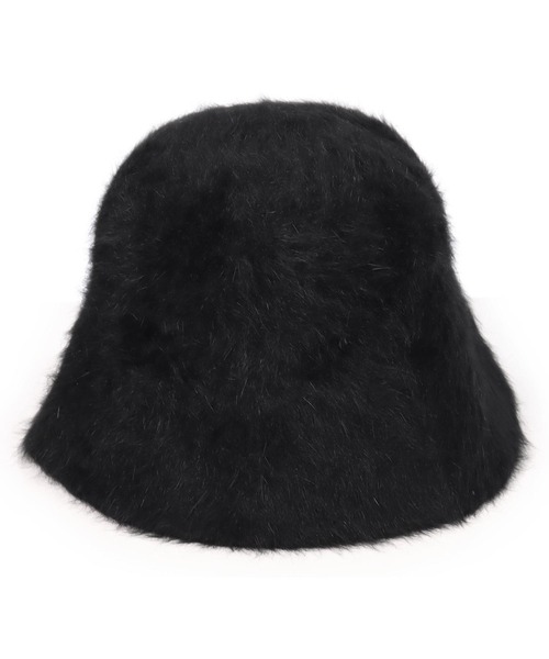 ANAP（アナップ）の「フェイクファー チューリップ ハット（ハット・レディース・ホワイト/ブラウン/ブラック・F）」の14枚目の写真