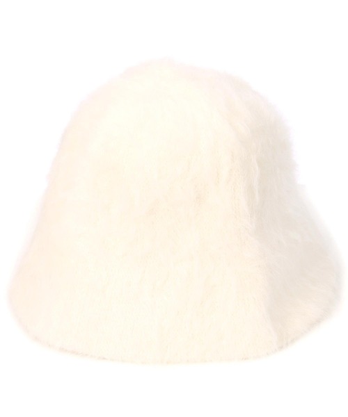 ANAP（アナップ）の「フェイクファー チューリップ ハット（ハット・レディース・ホワイト/ブラウン/ブラック・F）」の13枚目の写真