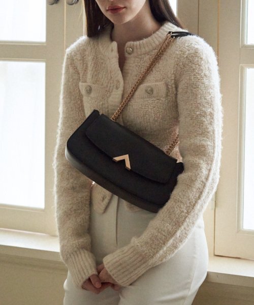 VALLUAT（バリュエット）の「Ellanie bag_Black（ショルダーバッグ・レディース・その他・FREE）」の2枚目の写真