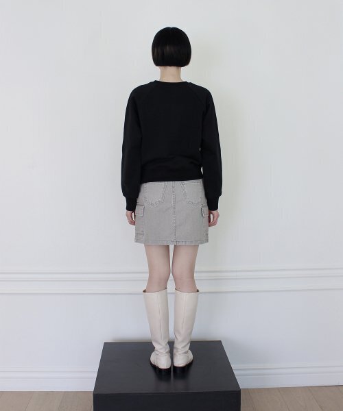 RUBATI(ルバティ)の「Shell Flower Sweatshirt (BLACK)(スウェット・レディース・その他・size2/size1)」の7枚目の写真