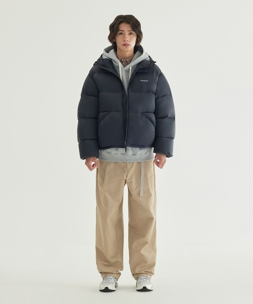 SOOBINスビン着用] CIVIC RDS HOODED SHORT PUFFER（ダウンジャケット