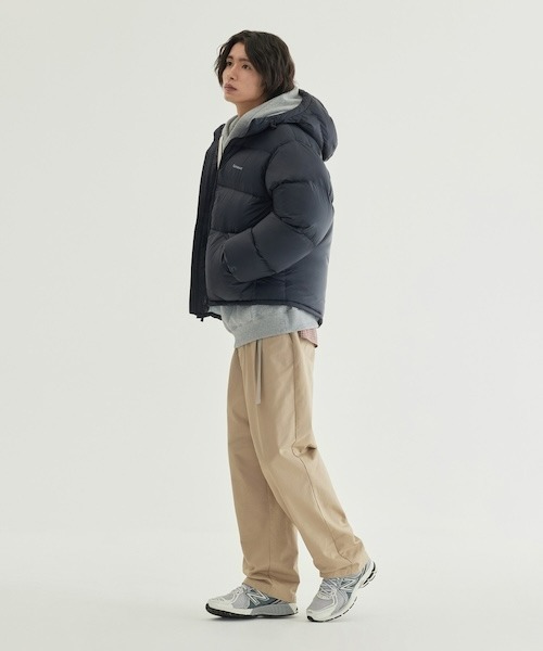 COVERNAT（カバーナット）の「[SOOBIN着用] CIVIC RDS HOODED SHORT PUFFER（ダウンジャケット/コート・メンズ・ダークネイビー/ブラウン・XX-LARGE/X-LARGE/LARGE/MEDIUM/SMALL/X-SMALL）」の5枚目の写真
