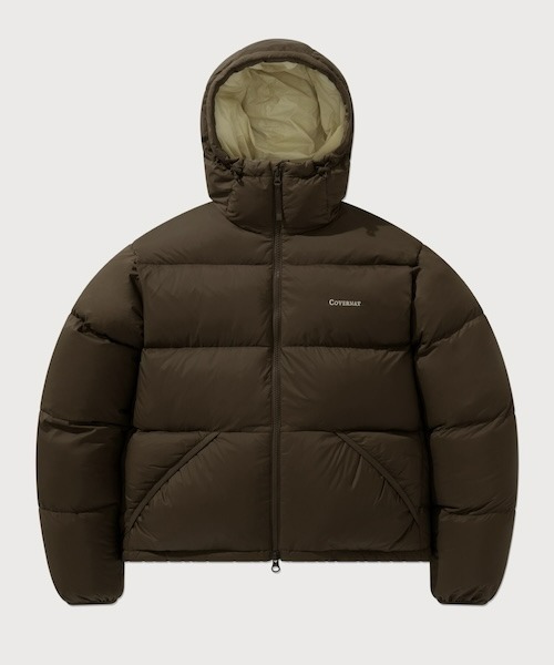 COVERNAT（カバーナット）の「[SOOBIN着用] CIVIC RDS HOODED SHORT PUFFER（ダウンジャケット/コート・メンズ・ダークネイビー/ブラウン・XX-LARGE/X-LARGE/LARGE/MEDIUM/SMALL/X-SMALL）」の12枚目の写真