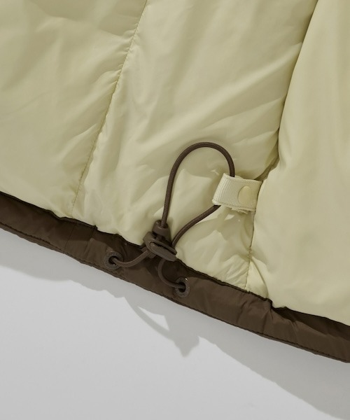 COVERNAT（カバーナット）の「[SOOBIN着用] CIVIC RDS HOODED SHORT PUFFER（ダウンジャケット/コート・メンズ・ダークネイビー/ブラウン・XX-LARGE/X-LARGE/LARGE/MEDIUM/SMALL/X-SMALL）」の16枚目の写真