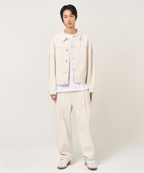 PLAC(プラック)の「セットアップジャケット 051V アイボリー(デニムジャケット・メンズ・その他・LARGE/MEDIUM/SMALL/X-LARGE)」の3枚目の写真