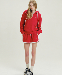 RAVEROUS（レイバーロス）の「スポーティブショートパンツレッド（その他パンツ）」