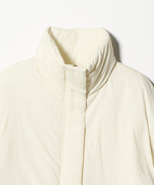 green label relaxing(グリーンレーベルリラクシング)の「エアーパフィ スタンドカラー ブルゾン(ブルゾン・レディース・ブラック/モカ/オフホワイト・FREE)」の10枚目の写真