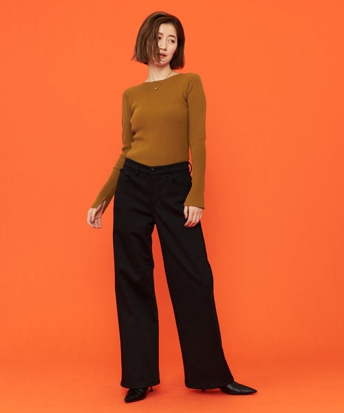 EDWIN(エドウィン)の「【WEB限定】EDWIN LADIES ハタラクロ BODY FIREワイドパンツ【暖】【冬用】(その他パンツ・レディース・ブラック・X-SMALL/SMALL/MEDIUM/LARGE/X-LARGE)」の9枚目の写真