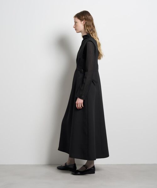 ダブルクロスジャンバースカート（スカート）｜LANVIN en Bleu