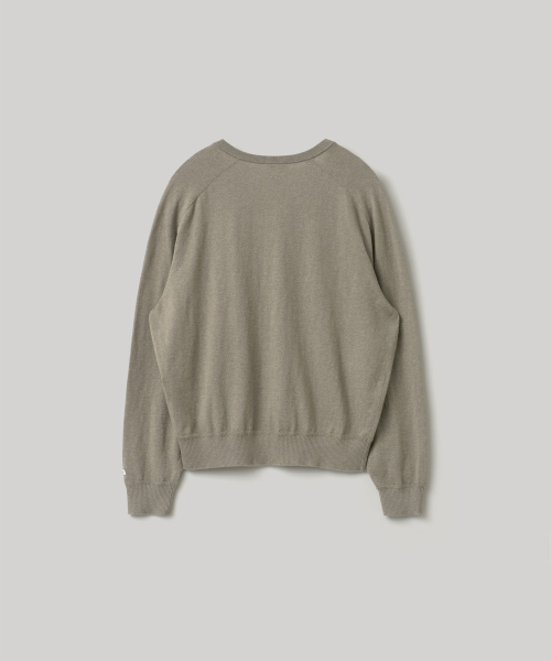 ANOTHER OFFICE WOMEN(アナザー オフィス ウーマン)の「w. Peachskin V-neck Pullover (Warm gray)(ニット/セーター・レディース・その他・FREE)」の3枚目の写真
