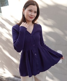 CORNERS | 【2026SS】ペプラムニットカーディガン(カーディガン/ボレロ)