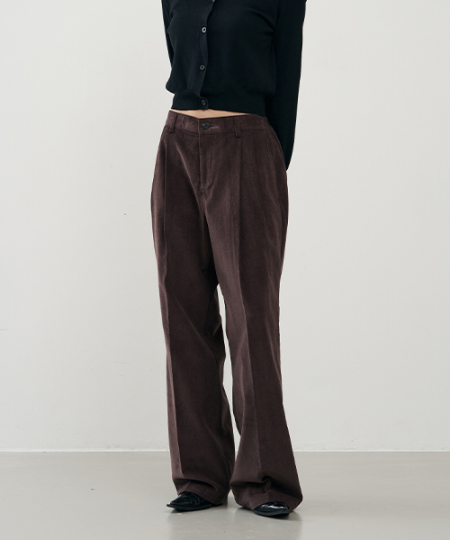 ARRAYED（アレイド）の「ストレートワイドツーピンタックバンディングコーデュロイパンツ[グリーン]（その他パンツ・メンズ・その他・LARGE/X-LARGE/MEDIUM）」の4枚目の写真