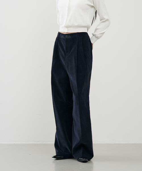 ARRAYED（アレイド）の「ストレートワイドツーピンタックバンディングコーデュロイパンツ[グリーン]（その他パンツ・メンズ・その他・LARGE/X-LARGE/MEDIUM）」の6枚目の写真