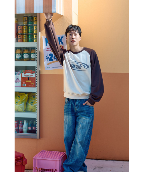 WILDROCK(ワイルドロック)の「ナグランオーバルロゴスウェット_ブラウン(スウェット・メンズ・その他・SMALL/LARGE)」の2枚目の写真
