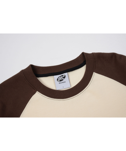 WILDROCK(ワイルドロック)の「ナグランオーバルロゴスウェット_ブラウン(スウェット・メンズ・その他・SMALL/LARGE)」の6枚目の写真