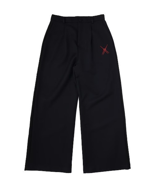 RADIO EVA(ラヂオエヴァ)の「RADIO EVA A313 Longinus TUCK PANTS(その他パンツ・メンズ・オリーブ/カーキ/ブラック・MEDIUM/LARGE/SMALL)」の2枚目の写真