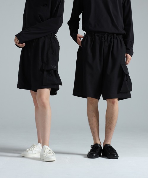 Y-3(ワイスリー)の「Y-3 SPORT UNIFORM CARGO SHORTS(カーゴパンツ・メンズ・ブラック・SMALL/MEDIUM/LARGE/X-LARGE/X-SMALL/XX-SMALL)」の1枚目の写真