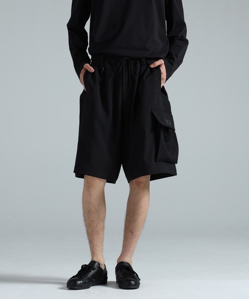 Y-3(ワイスリー)の「Y-3 SPORT UNIFORM CARGO SHORTS(カーゴパンツ・メンズ・ブラック・SMALL/MEDIUM/LARGE/X-LARGE/X-SMALL/XX-SMALL)」の2枚目の写真