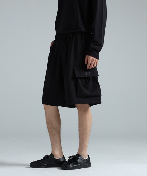 Y-3(ワイスリー)の「Y-3 SPORT UNIFORM CARGO SHORTS(カーゴパンツ・メンズ・ブラック・SMALL/MEDIUM/LARGE/X-LARGE/X-SMALL/XX-SMALL)」の3枚目の写真