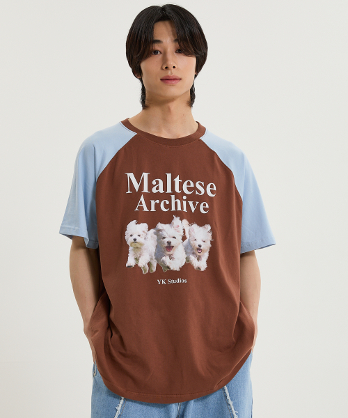 WaiKei(ワイケイ)の「マルチーズアーカイブラグラン半袖Tシャツブラックピンク(Tシャツ/カットソー・レディース・その他・0/2/1)」の9枚目の写真