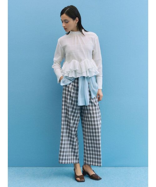 L'Appartement Grosgrain Volume Skirt