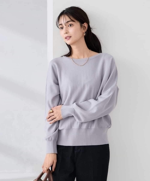 a.v.v(アーヴェヴェ)の「【2WAY】クルーネッククロップドカーディガン(カーディガン/ボレロ・レディース・クリーム/ブルー/オレンジ/ライラック・36/38/40)」の17枚目の写真