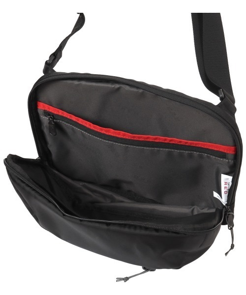 Samsonite Red（サムソナイトレッド）の「【SAMSONITE RED/サムソナイトレッド】 SAC'S BAR別注 バイアスジャック4D SLING BODY BAG M（ボディバッグ/ウエストポーチ・メンズ・ブラック・FREE）」の9枚目の写真
